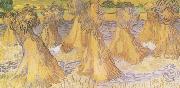 Vincent Van Gogh Sheaves of Wheat (nn04) oil painting picture wholesale
